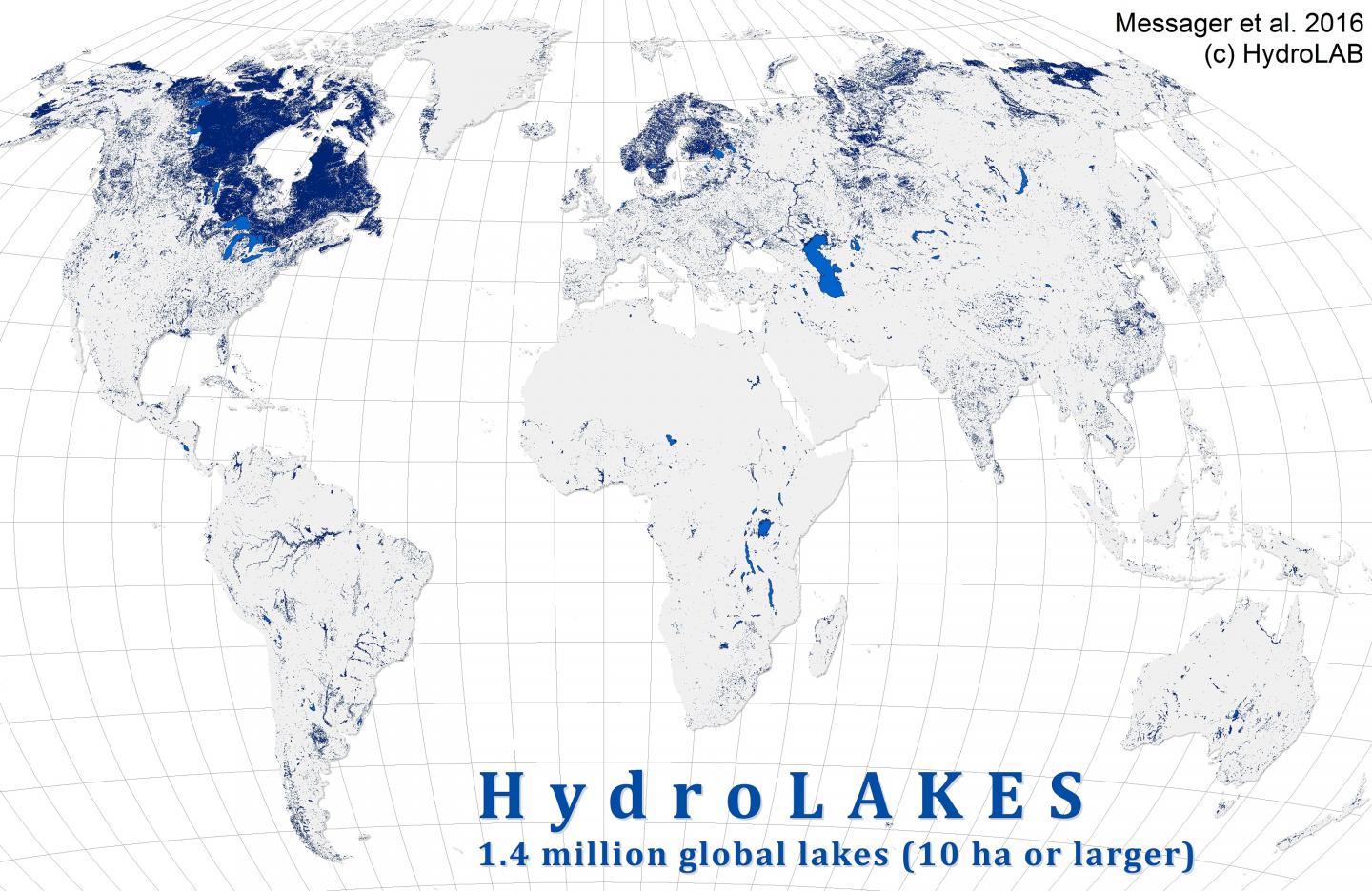 Han calculado el agua almacenada en más de 1,4 millones de lagos / Foto: HydroLAB, McGill University
