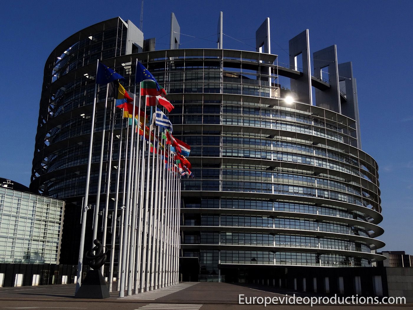 Edificio Parlamento Europeo en Estrasburgo. El paquete climático 'Fit for 55' de la UE / Foto: UE