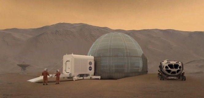 Representación del 'Mars Ice Home' / Foto: EP - NASA