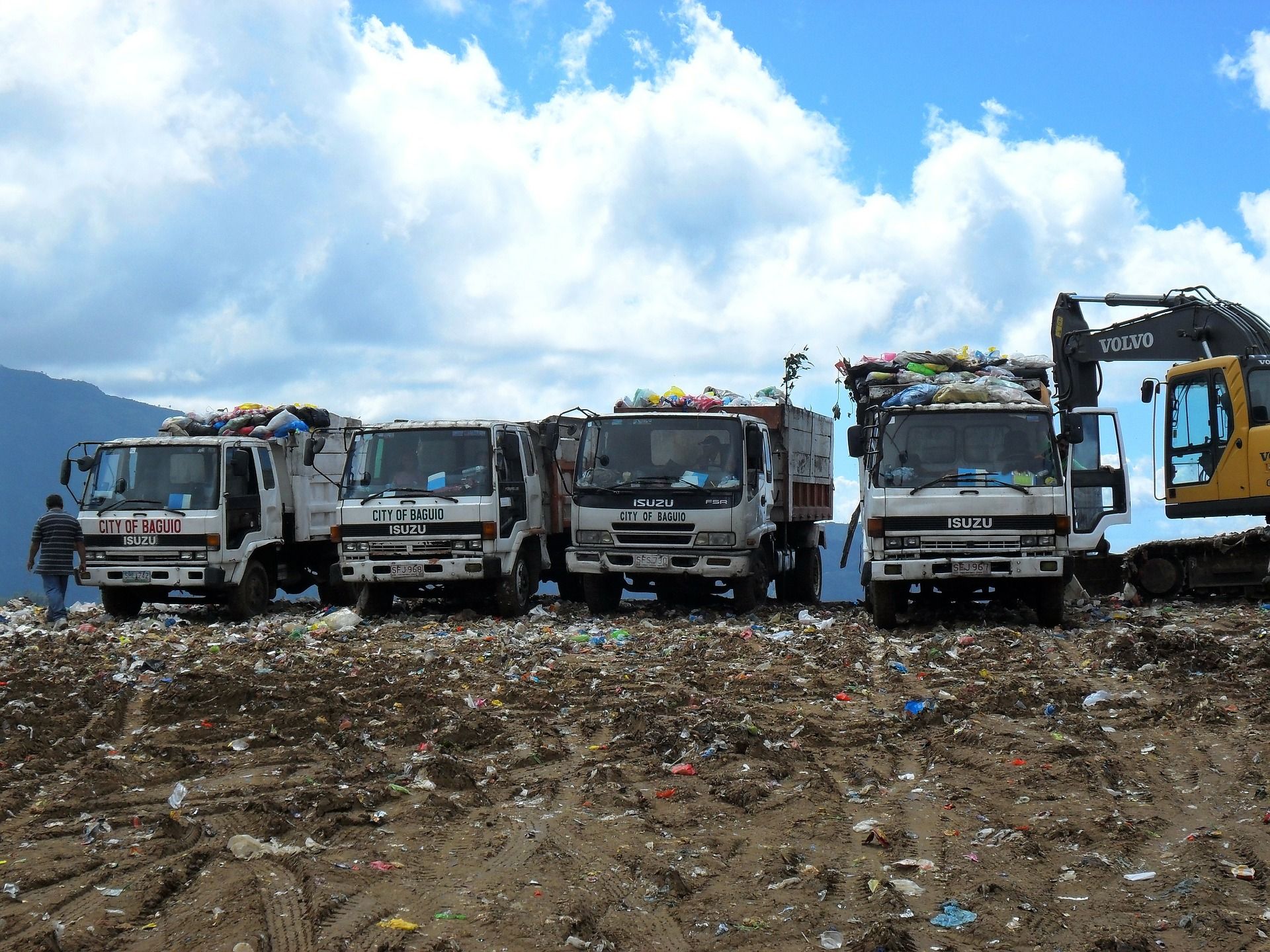 Encontrar lugares donde poder acumular residuos para vertederos es complicado / Foto: Pixabay
