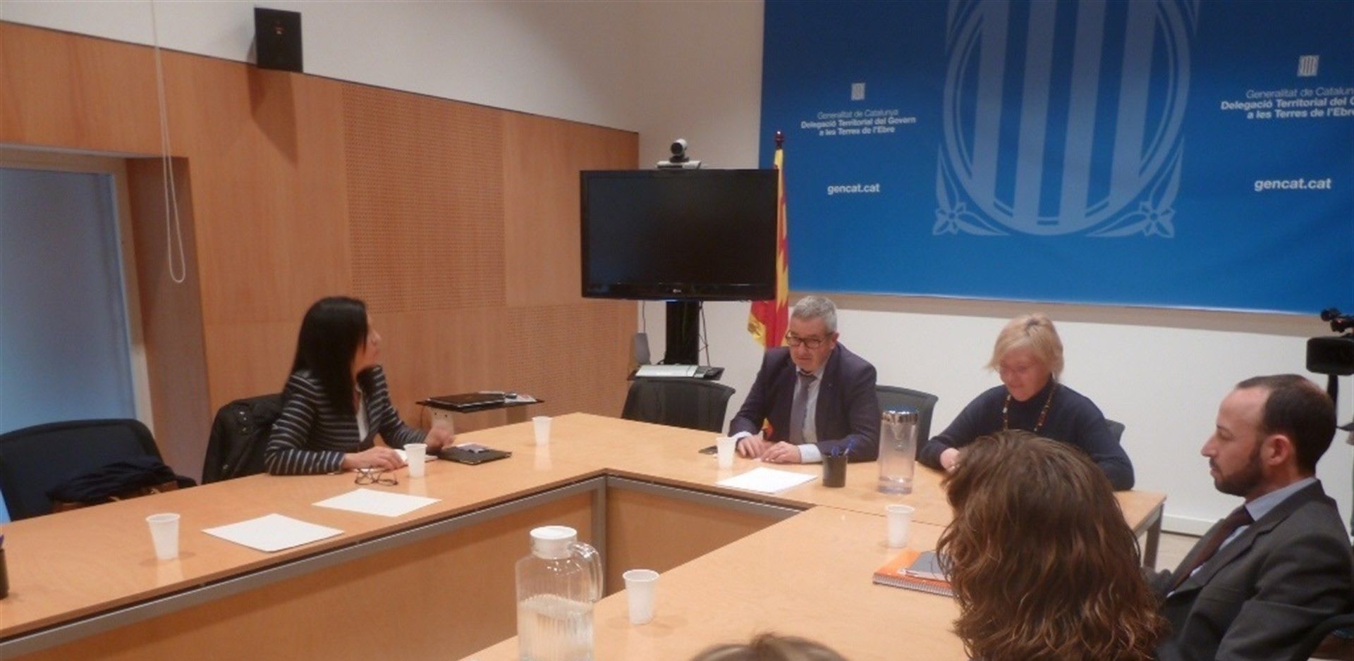 Reunión de la delegación del gobierno catalán en les Terres de l'Ebre / Foto: EP