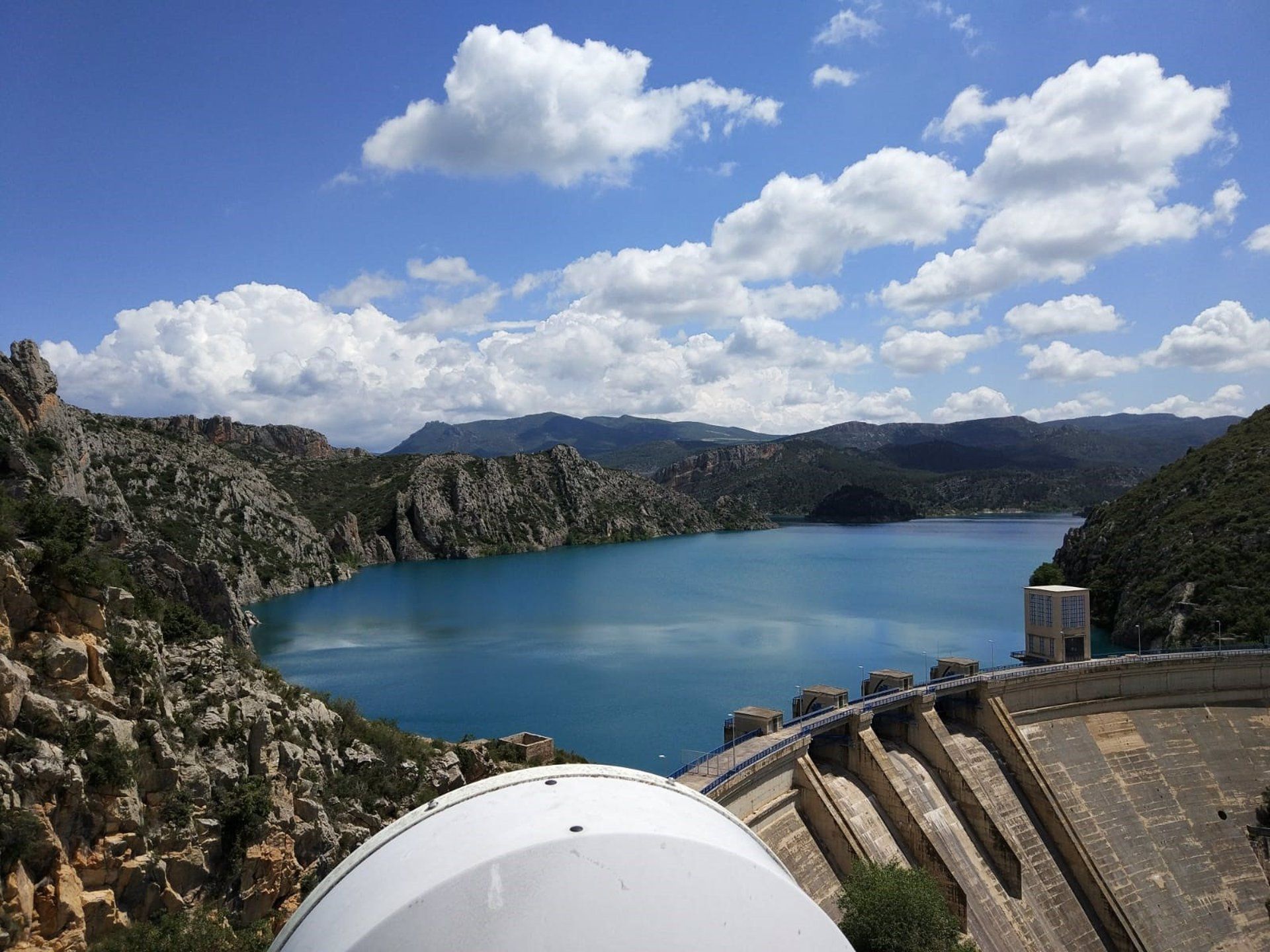 Embalse de Santa Ana (Huesca). Los embalses guardan un 24,75 % menos agua / Foto: EP