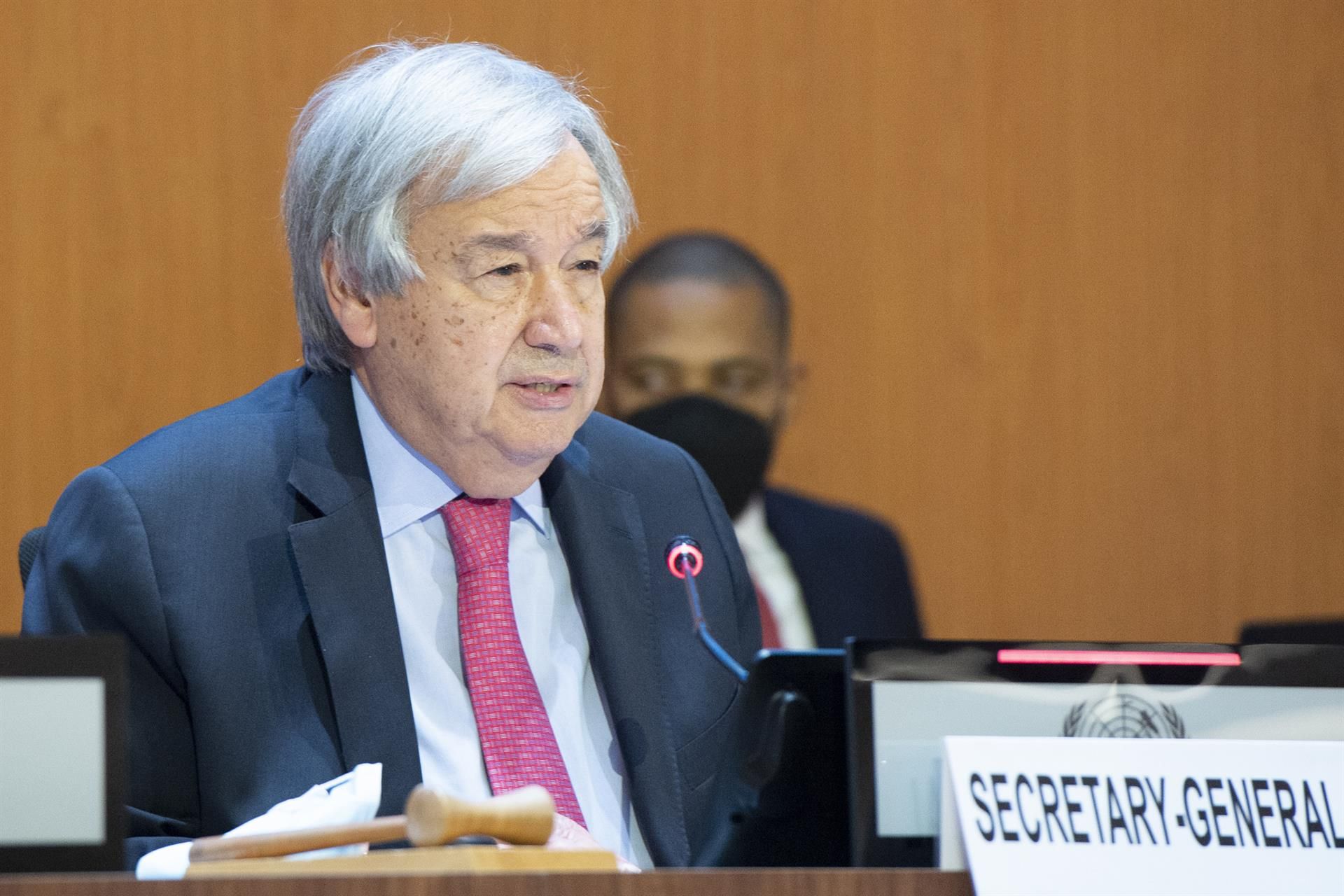 El secretario general de Naciones Unidas, António Guterres, advierte de que se nos acaba el tiempo / Foto: Violaine Martin - EP