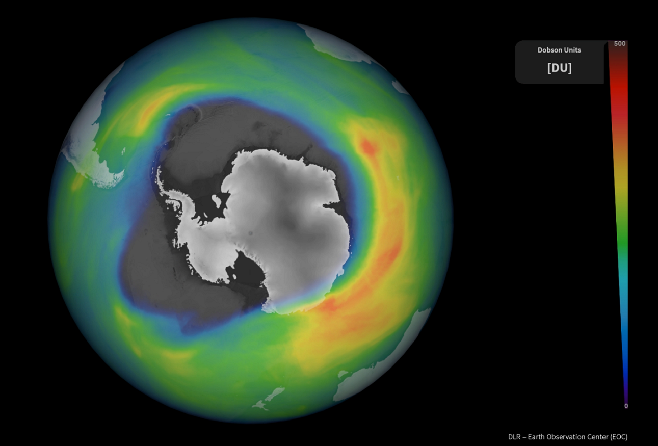 El agujero de la capa de ozono más grande que la Antártida / Imagen: SINC