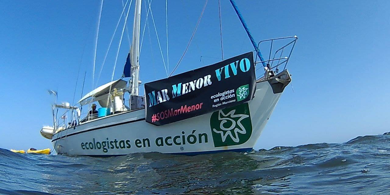 El velero Diosa Maat realiza una salida al Mar Menor / Foto: Ecologistas en Acción