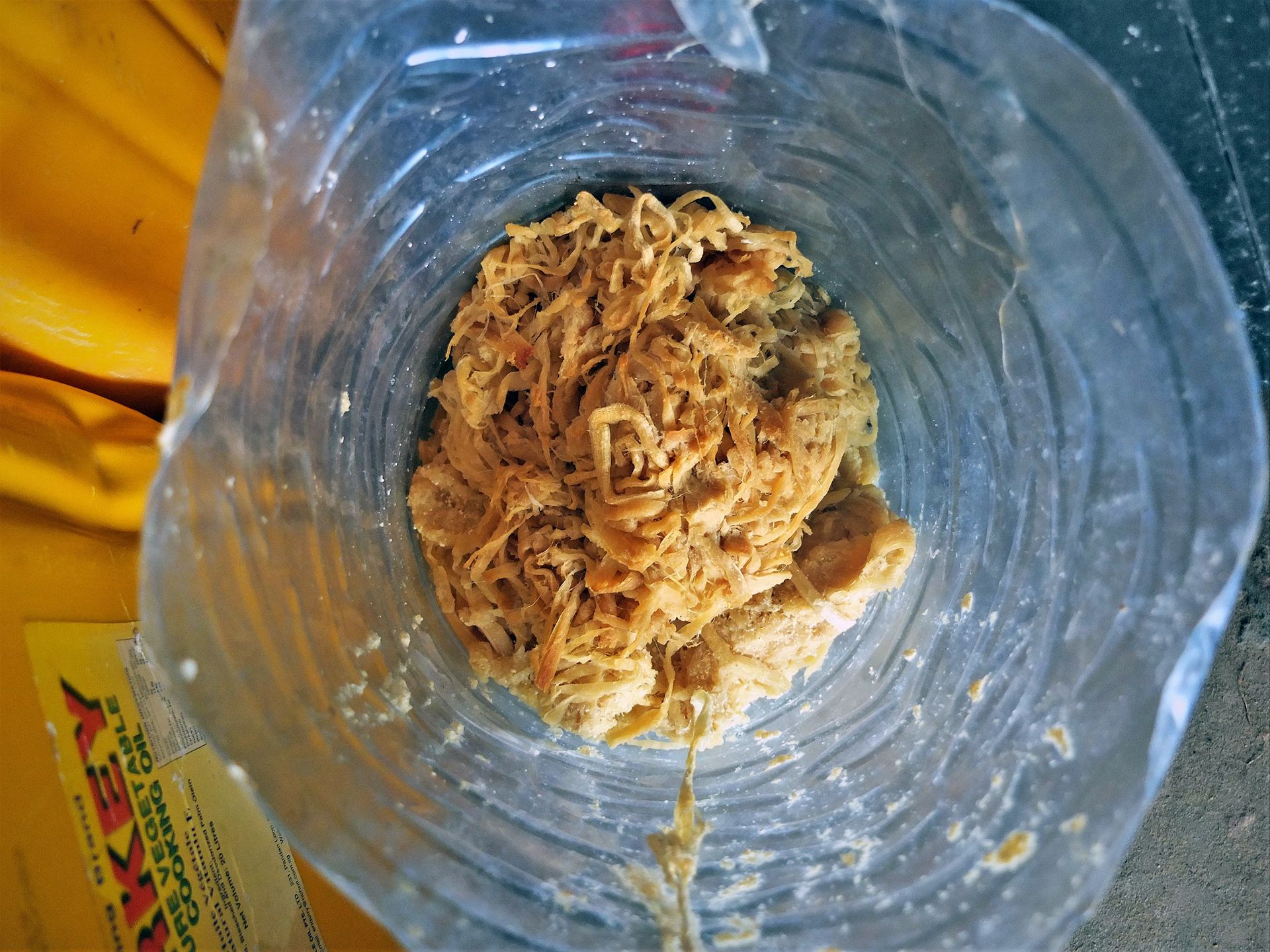 Pasta de la totora recogida en la orilla del río Senegal para hacer lienzos / Foto: AGP