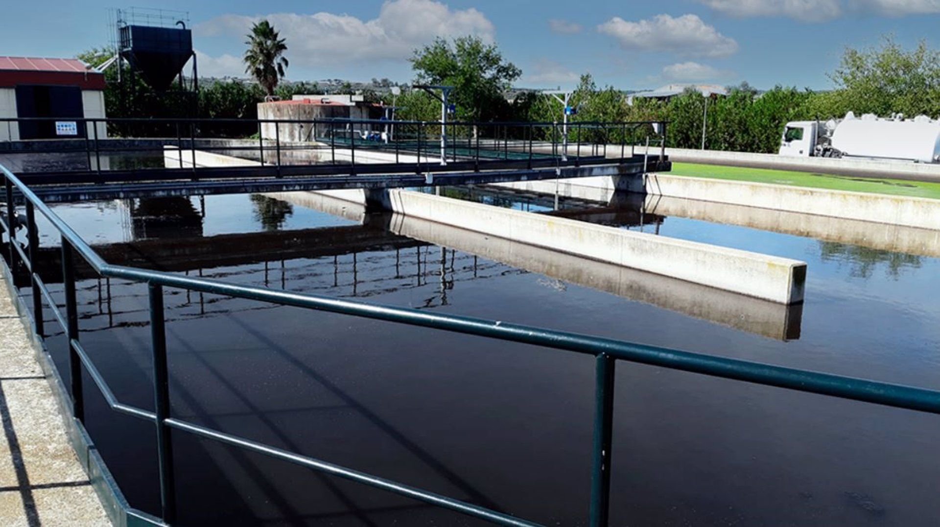 Estación depuradora de San Vicente de Alcántara, Badajoz. Contaminación de aguas / Foto: EP