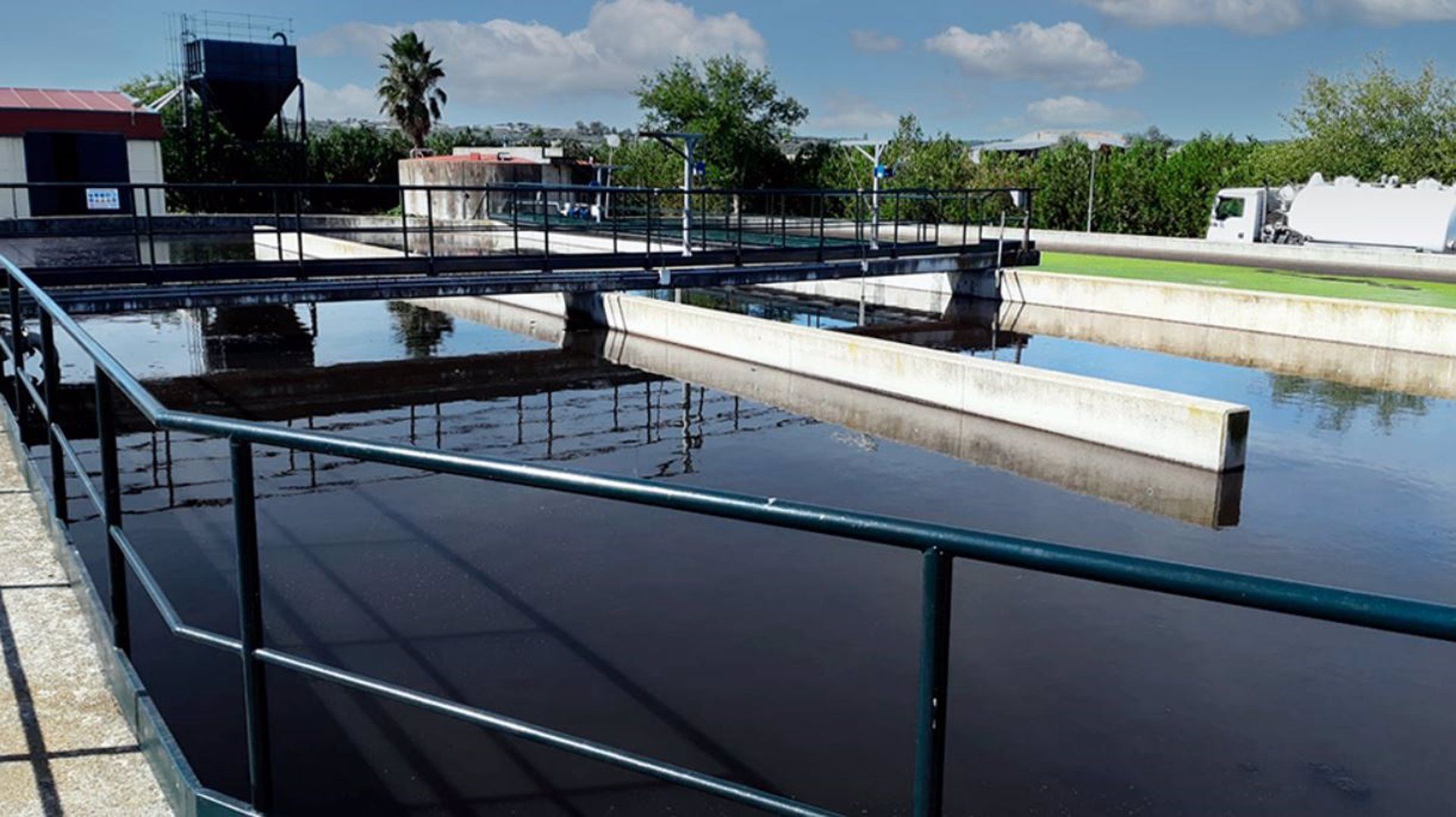 Estación depuradora de San Vicente de Alcántara, Badajoz. Contaminación de aguas / Foto: EP
