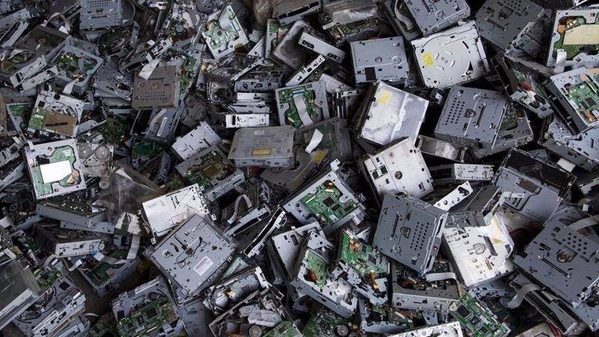 Acumulación de residuos electrónicos / Foto: EP