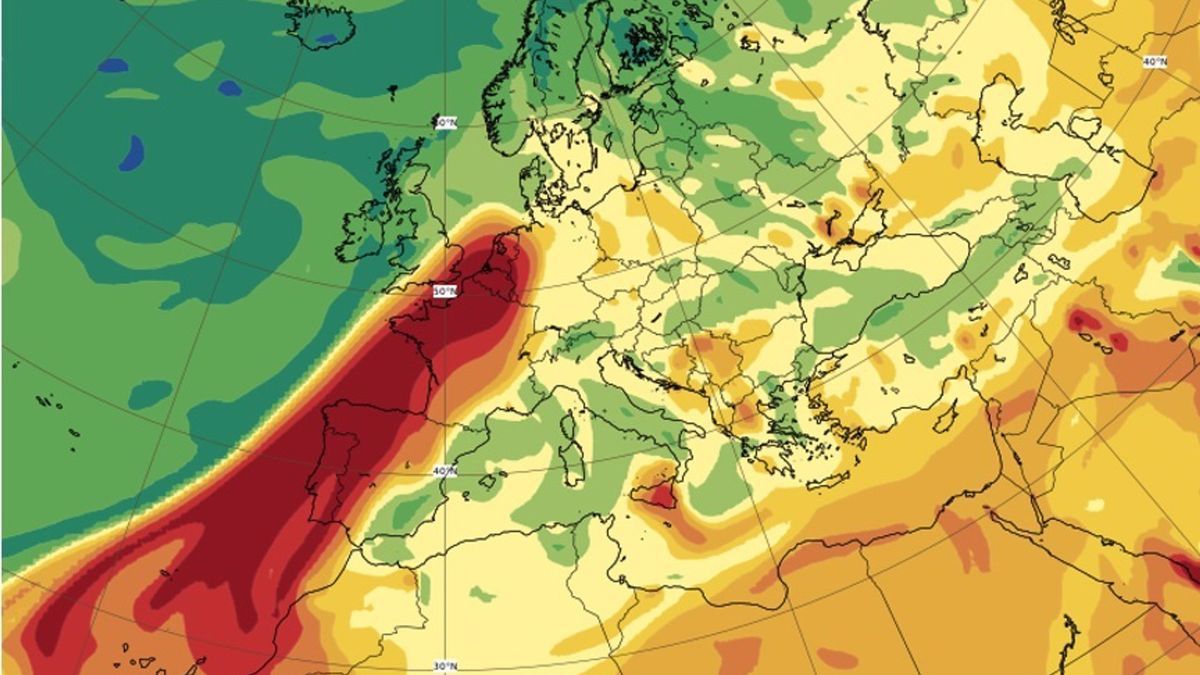 El volcán de La Palma provoca grandes penachos de dióxido monitorizados por Copernicus / Gráfico: EP