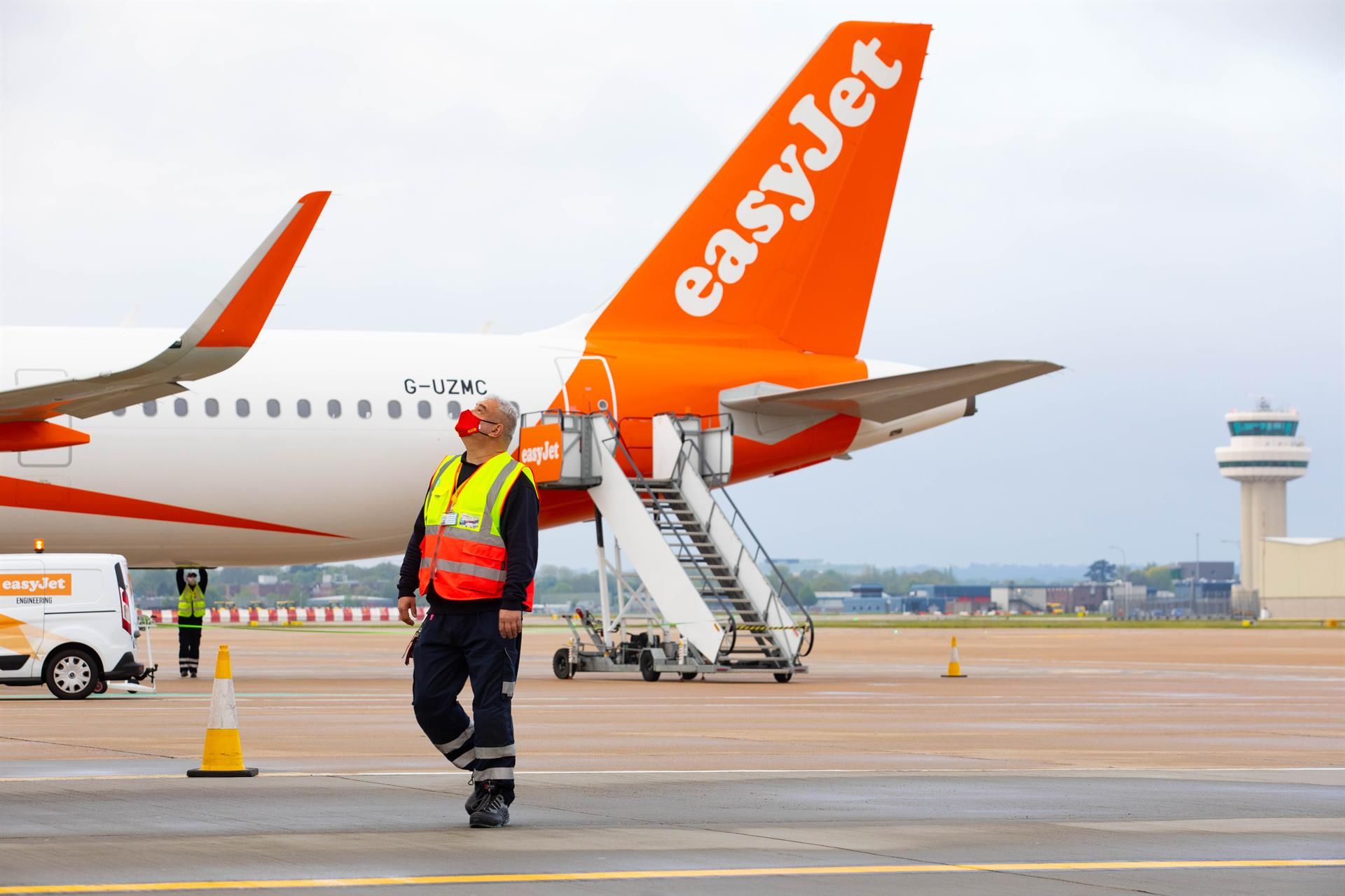 EasyJet operará con combustible sostenible de aviación durante la COP26 / Foto: David Parry - PA Wire - dpa - EP