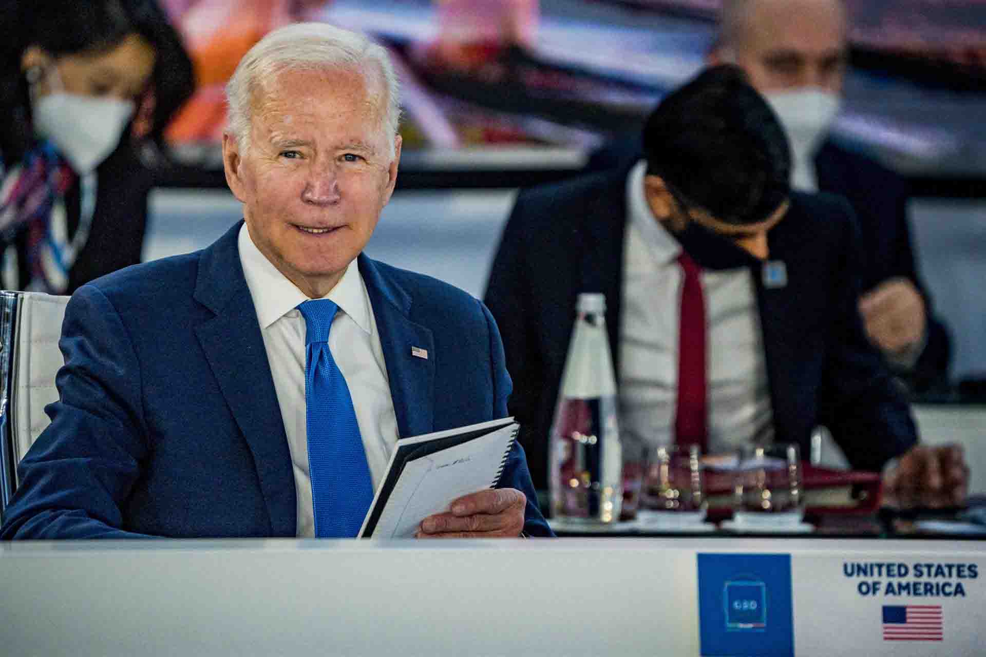 El presidente de Estados Unidos, Joe Biden. COP26 / Foto: EP