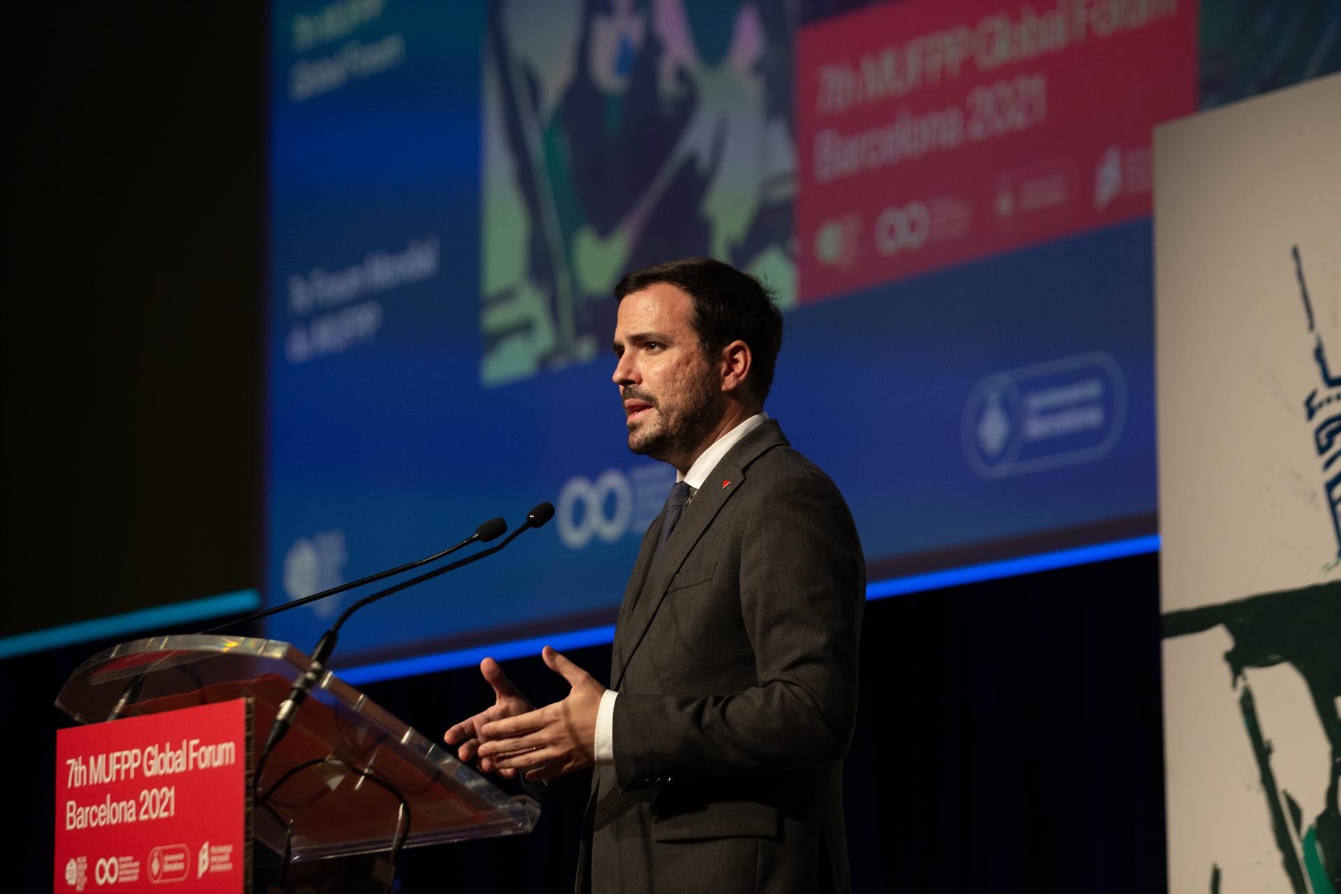 El ministro de Consumo, Alberto Garzón, considera de sentido común aceptar comer menos carne / Foto: David Zorrakino - EP