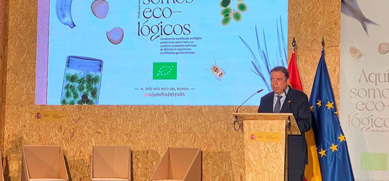 El ministro Luis Planas apuesta por impulsar los alimentos ecológicos / Foto: EP