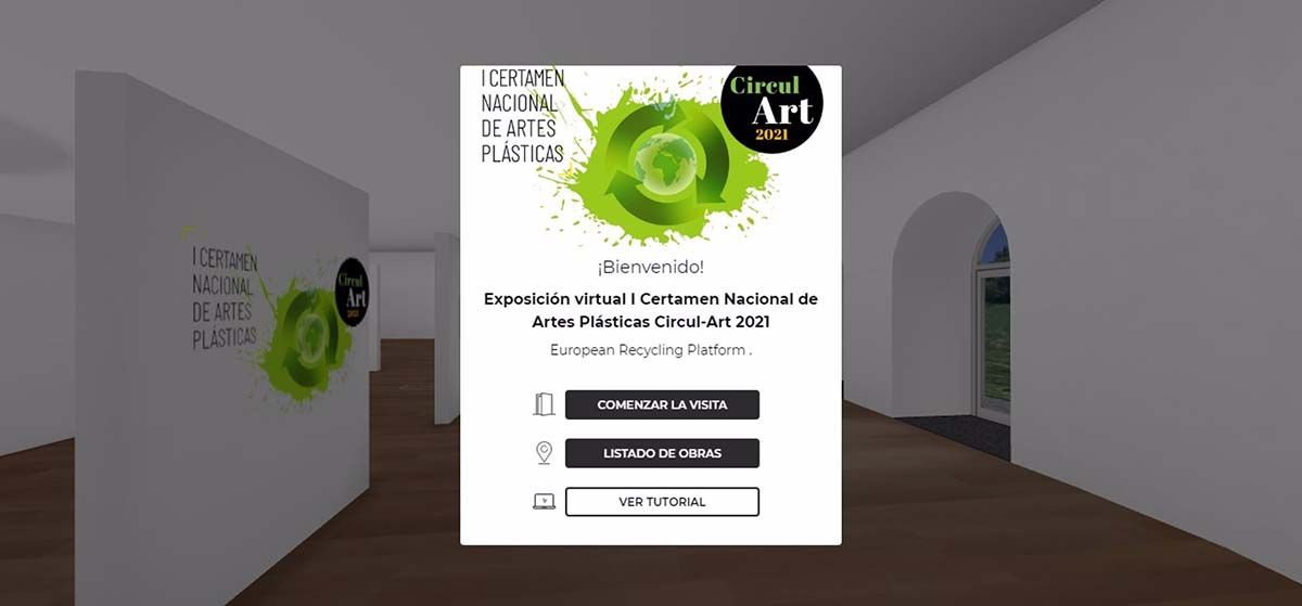 Cartel de la exposición virtual CirculArt,  / Imagen: ERP - EP