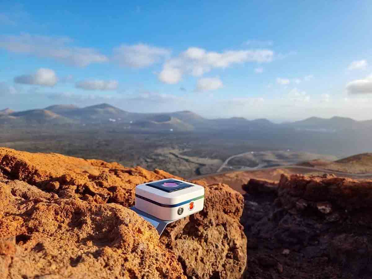 Medidor de luminosidad en el Parque Nacional de Timanfaya / Foto: EP