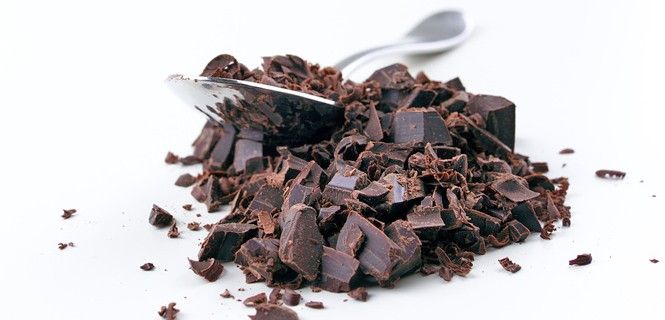 Chocolate troceado / Foto: Else Naju