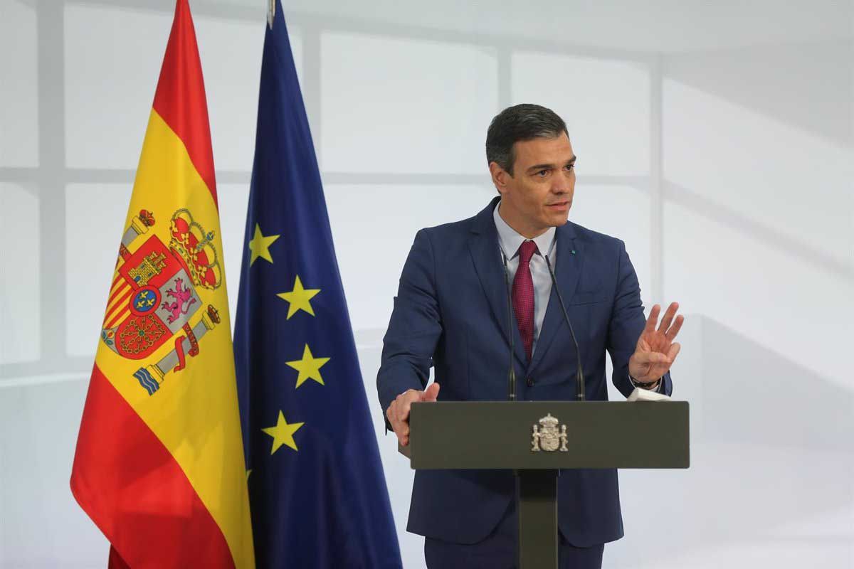 El presidente del Gobierno, Pedro Sánchez, rechaza que la CE considere como "verde" la energía nuclear y el gas / Foto: EP