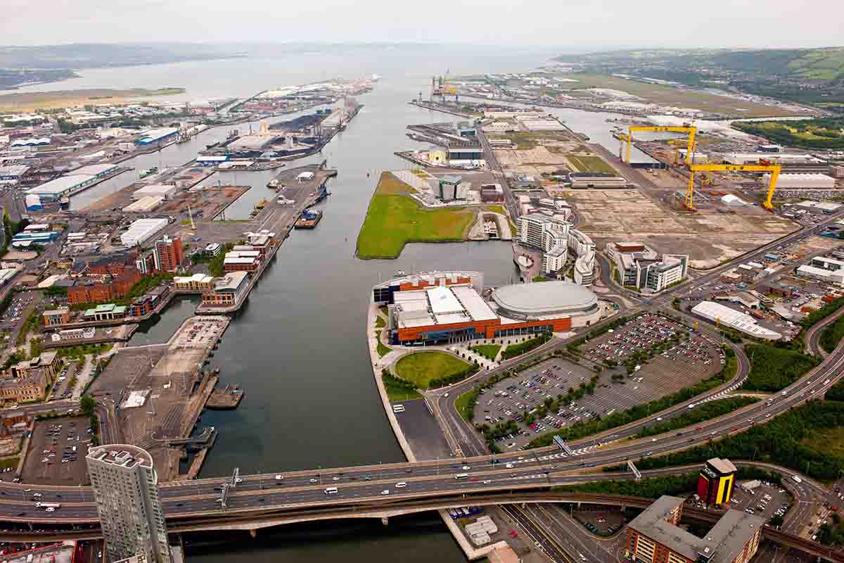 Belfast Harbour y Titanic Quarter Limited han anunciado el lanzamiento de una consulta temprana para el desarrollo de un Plan Maestro de Transporte Estratégico sostenible para Queen's Island, Belfast / Foto: Puerto de Belfast