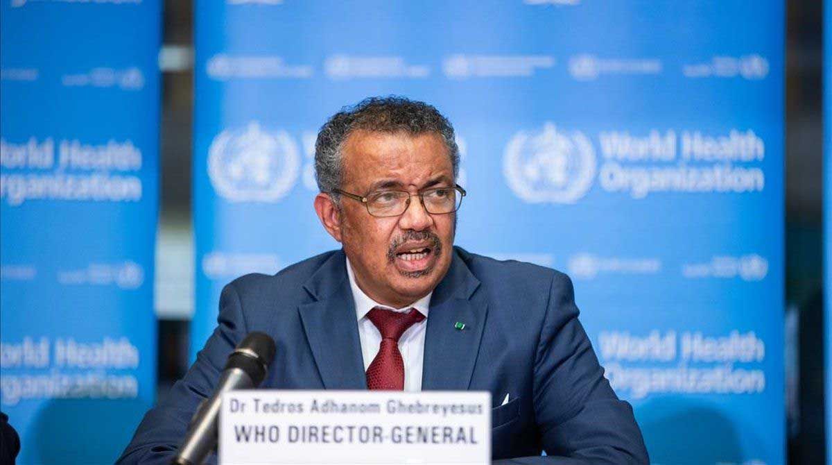 El director general de la Organización Mundial de la Salud (OMS), el Dr. Tedros Adhanom / Foto: Archivo - EP