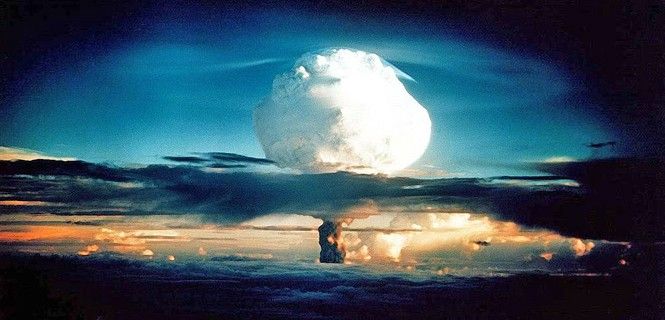  Primer artefacto termonuclear detonado con un rendimiento de 10,4 Mt / Foto: Wikipedia