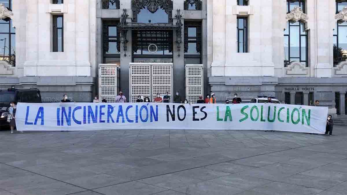 Marcha por el cierre de la planta incineradora de Valdemingómez / Foto: Ecologistas en Acción