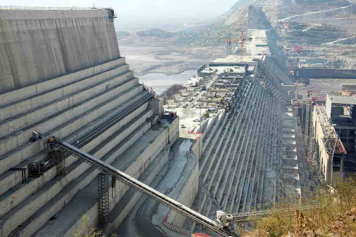 La Presa del Gran Renacimiento que construye Etiopía en el Nilo Azul / Foto: EP