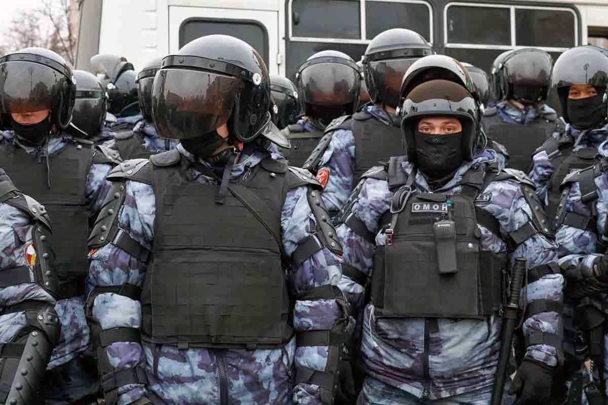 Policía antidisturbios en Moscú, Rusia / Foto: Archivo - EP
