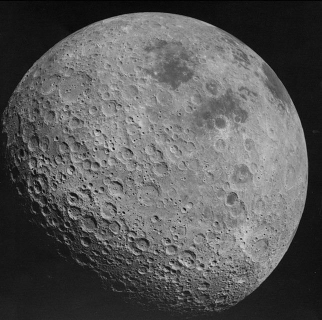 El eclipse lunar se produce cuando se alinean el Sol, la Tierra y la Luna / Foto: NASA