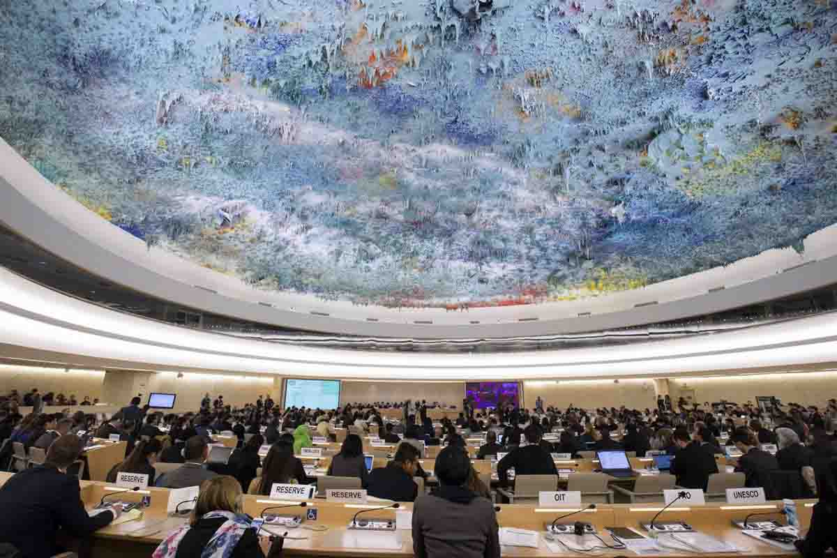 Sesión del Consejo de Derechos Humanos de Naciones Unidas en Ginebra, Suiza / Foto: EP