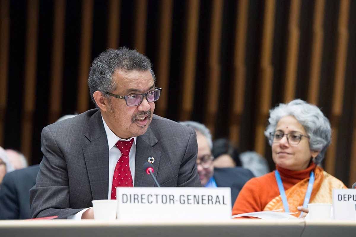 El director general de la OMS, Tedros Adhanom Ghebreyesus / Foto: OMS