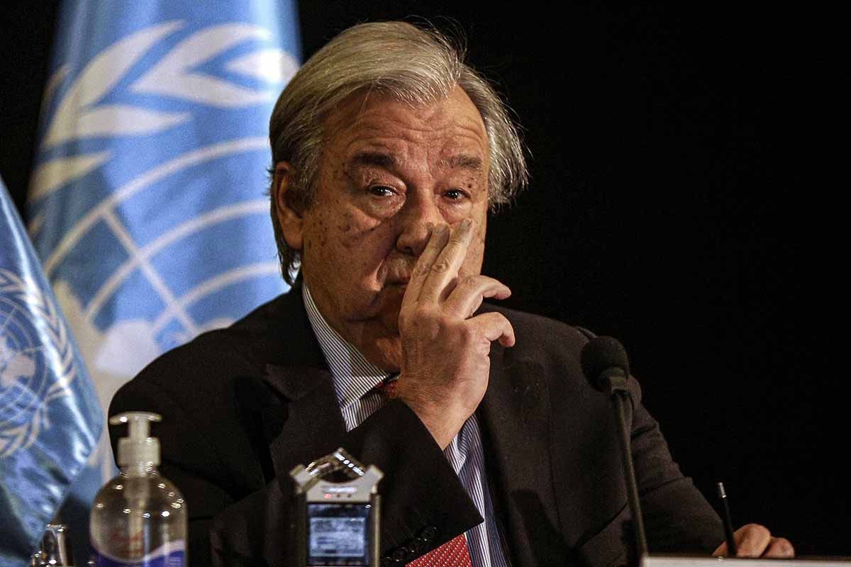 Imagen de archivo del secreatrio general de la ONU, António Guterres / Foto: EP