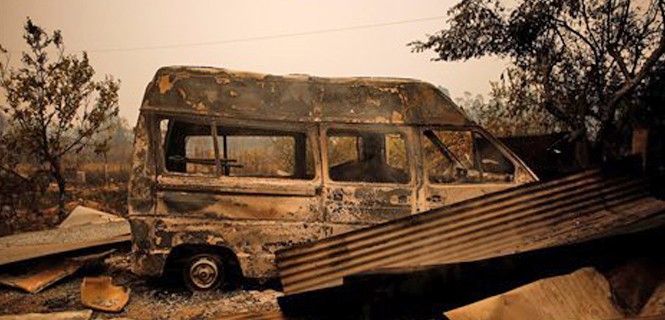 Los incendios afectan las regiones  del centro y norte / Foto: EP