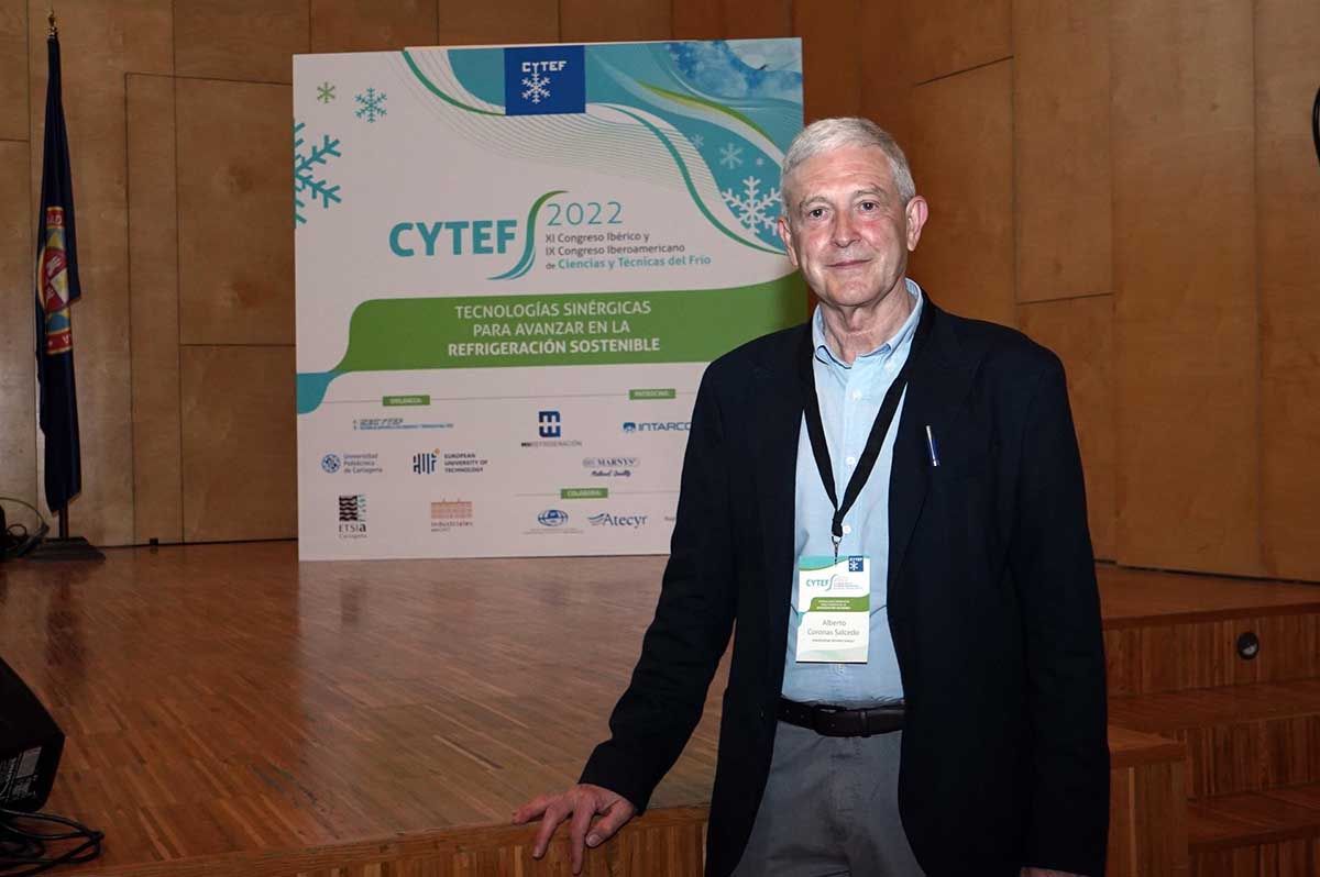 Alberto Coronas, investigador de la Universitat Rovira i Virgili, ponente del congreso SECYTEF. Bombas de calor, alternativa al gas de Rusia / Foto: EP