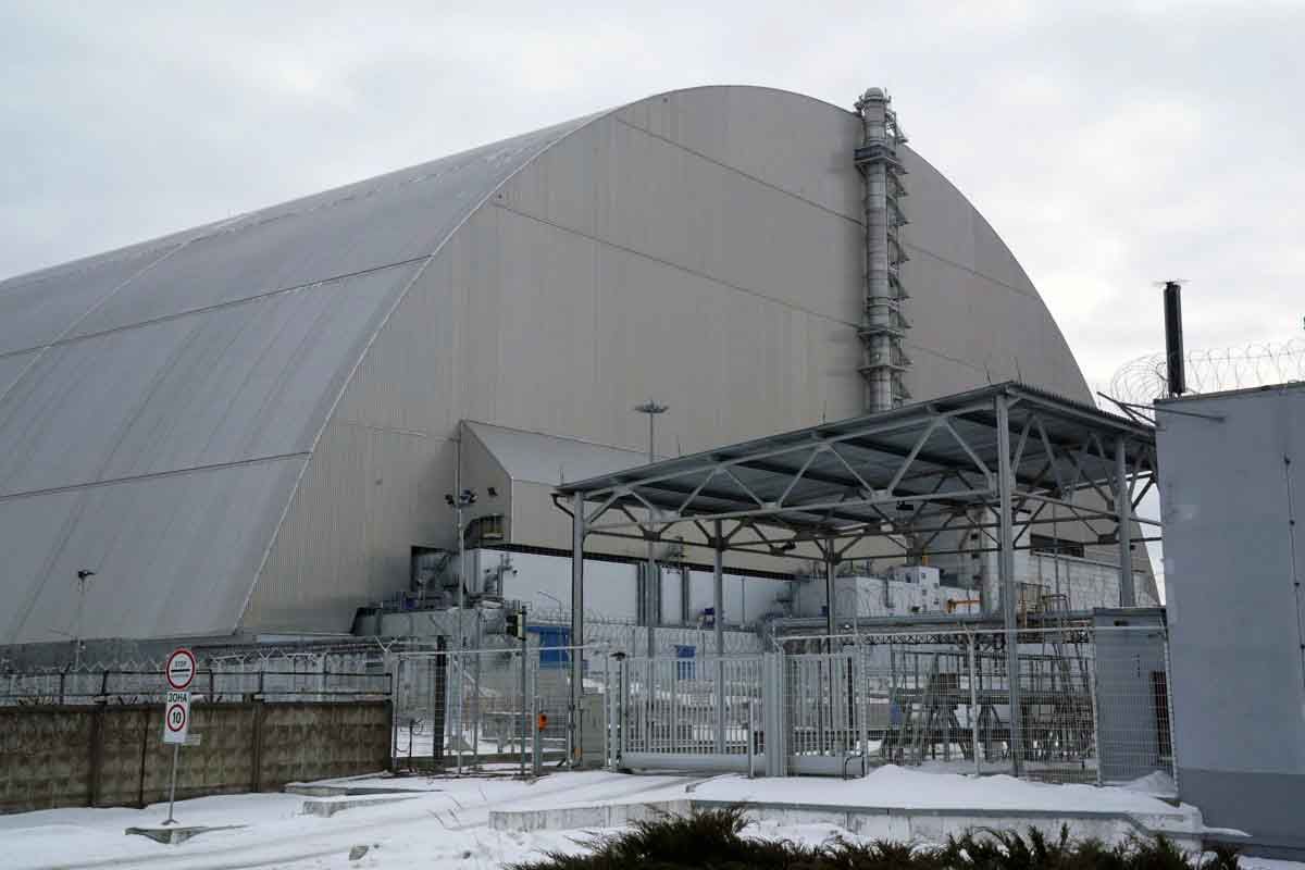 Cúpula gigante de Chérnobil / Foto: EP