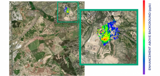 Emisiones de metano detectadas por la ESA (Agencia Espacial Europea) Emisiones de metano detectadas por la ESA (Agencia Espacial Europea)