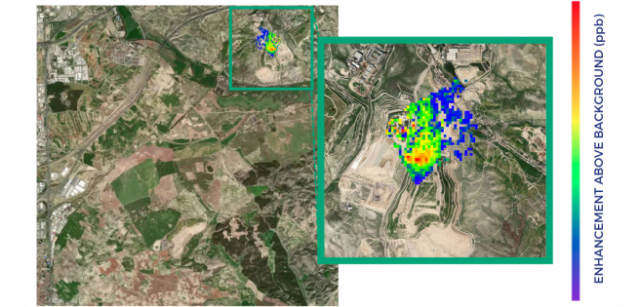 Emisiones de metano detectadas por la ESA (Agencia Espacial Europea)