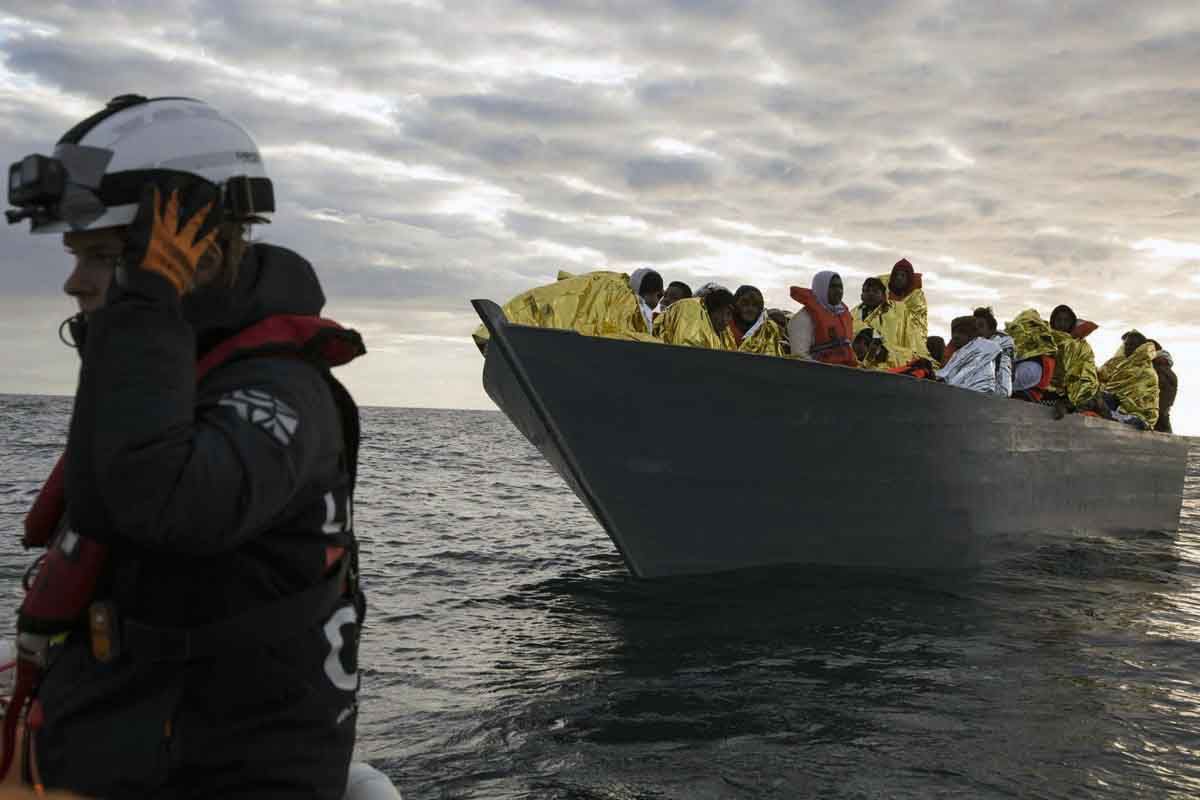 Imagen de archivo de migrantes rescatados en el Mediterráneo / Foto: EP