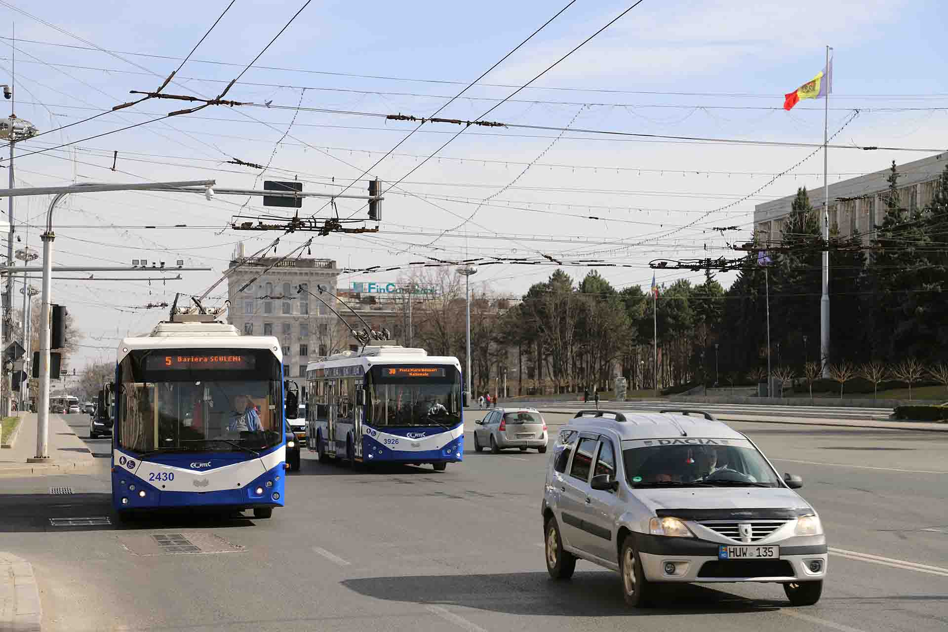 Una de las calles principales en el centro de Chisináu, la capital de Moldavia / Foto: FFM - EA