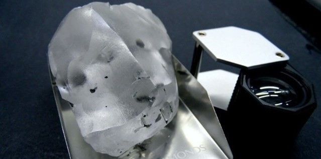 El diamante apareció en la mina de Letseng, en el país surafricano / Foto: Gem Diamonds