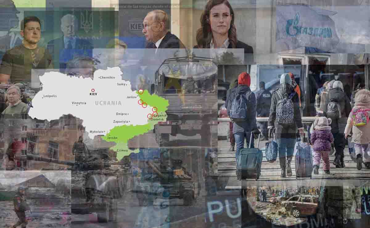 Mapas de los ataques militares en Ucrania a 24 mayo / Imágenes: EA - EP