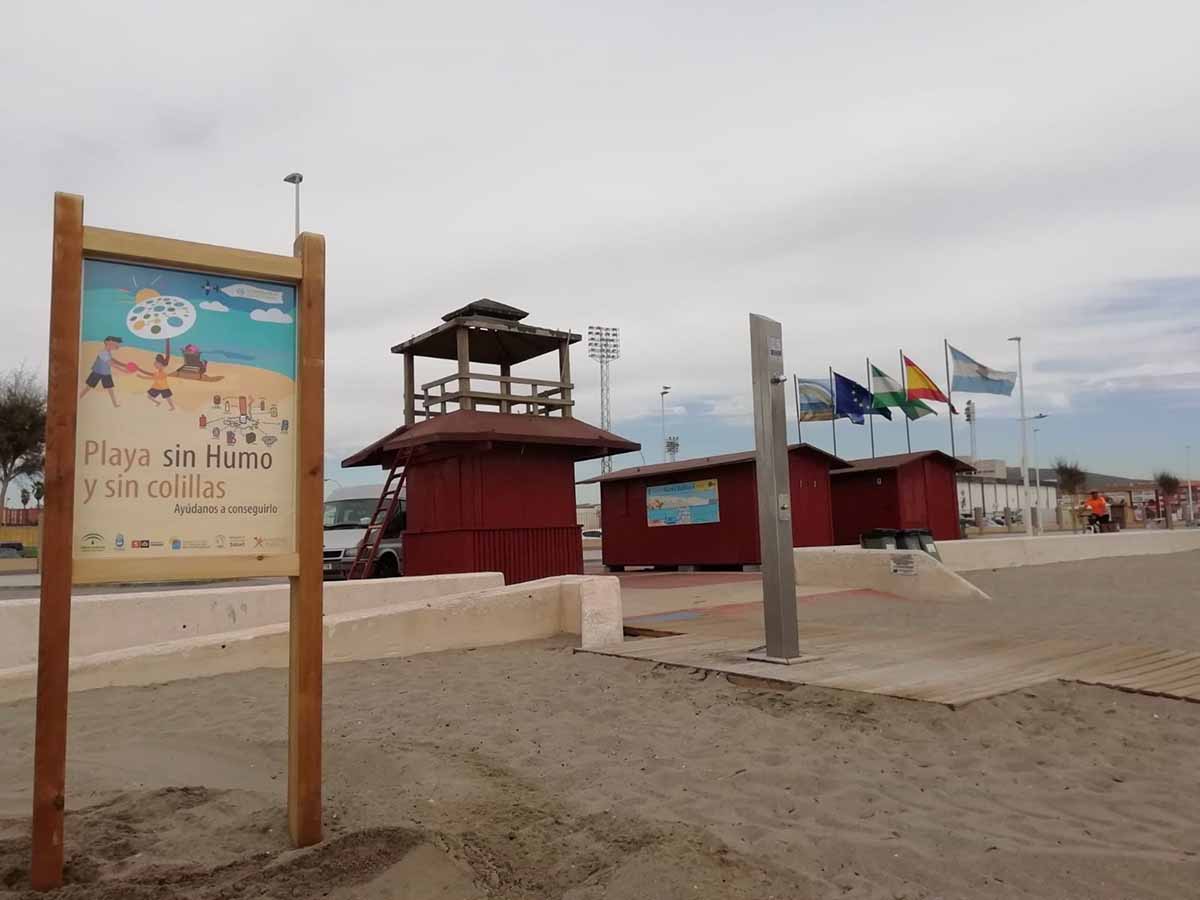 Una de las muchas playas libres de humo / Foto: Ayuntamiento de La Línea - EP