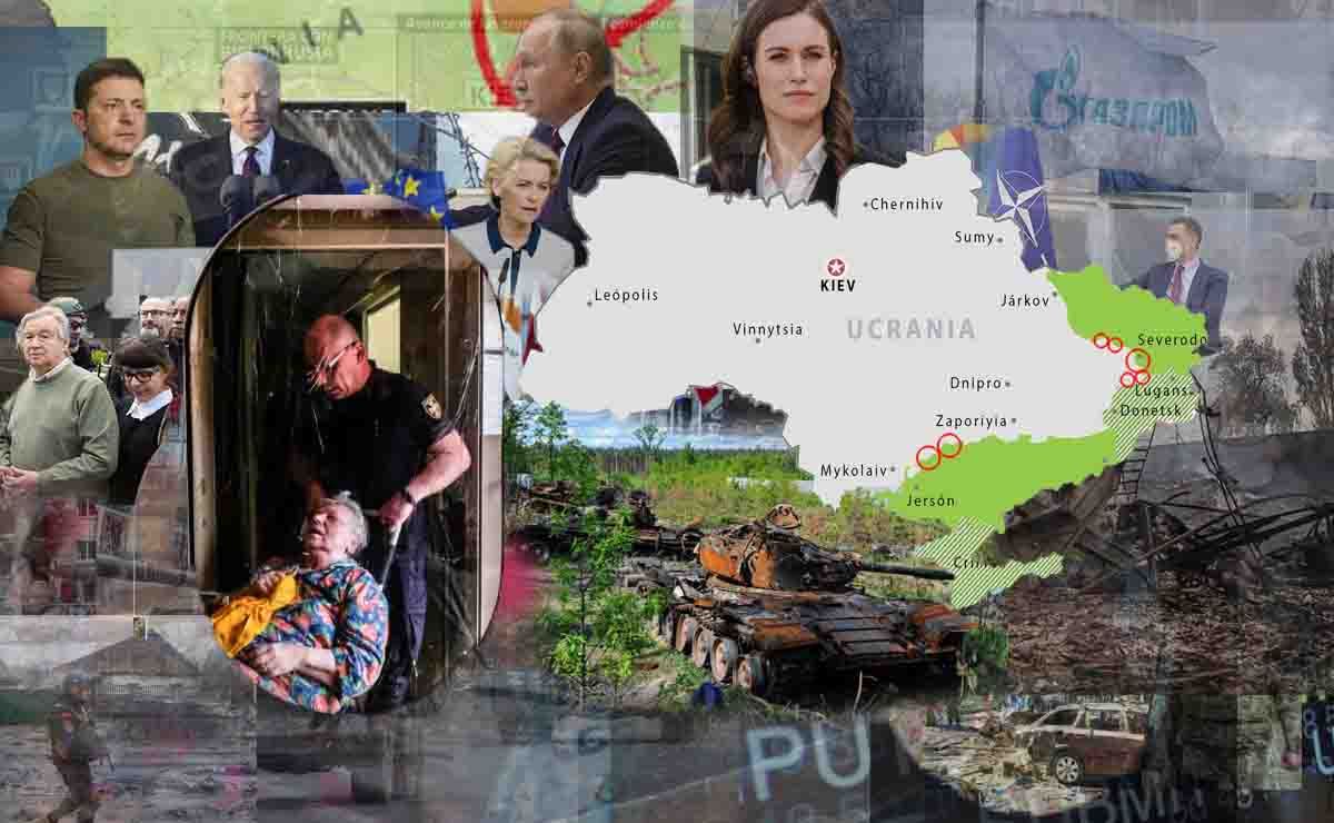 Mapas de los ataques militares en Ucrania a 3 de junio / Imágenes: EA - EP