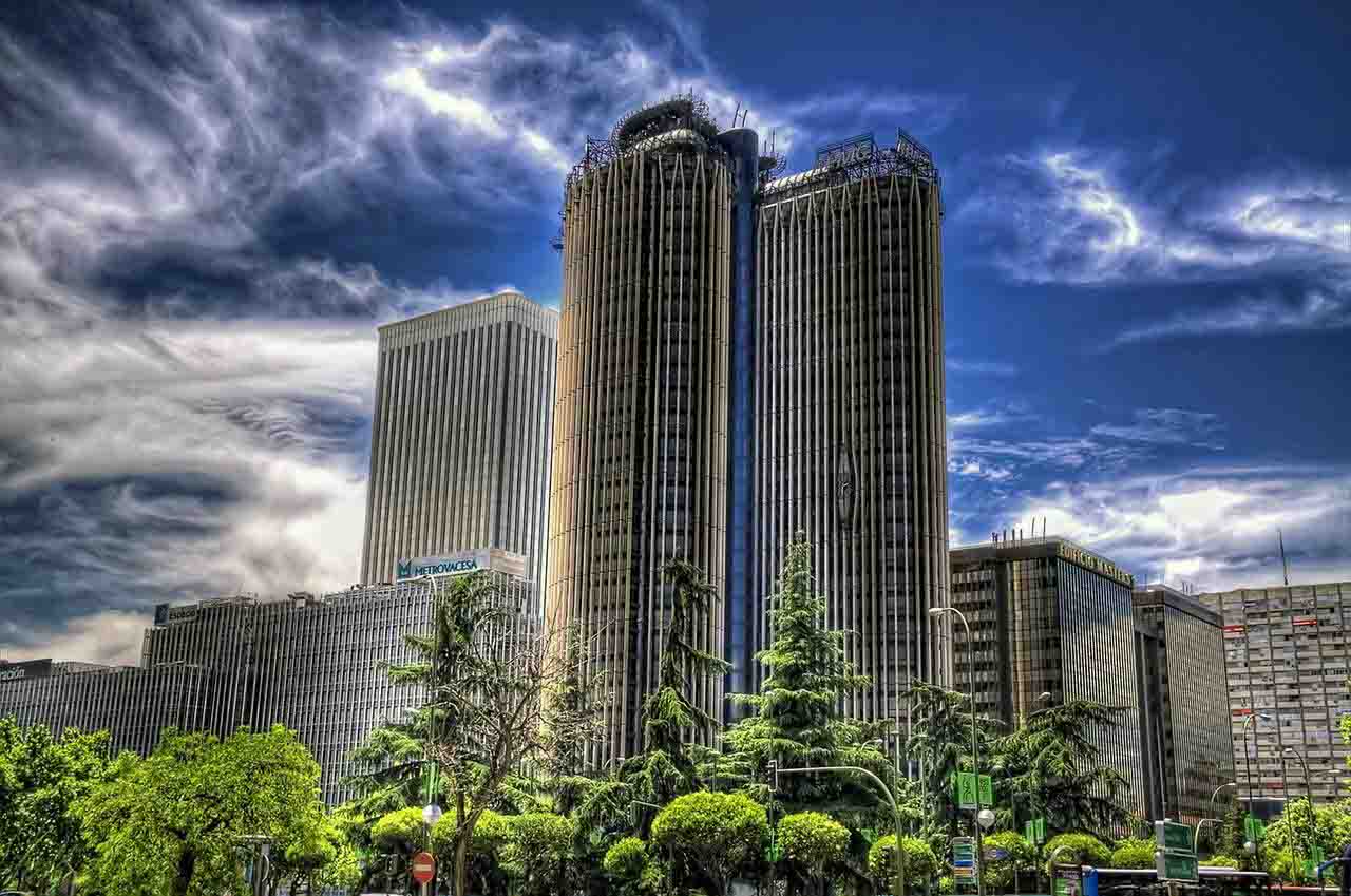 Centro financiero y de empresas de Madrid, España / Foto: Pixabay