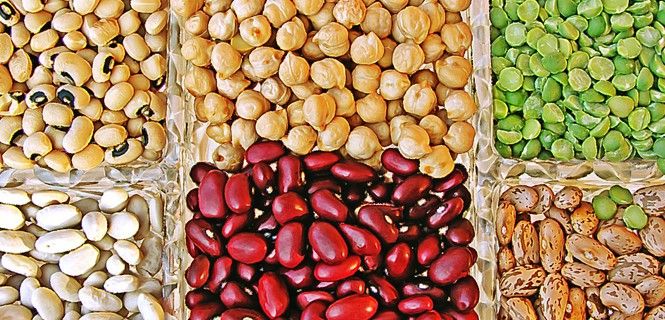 Surtido de diferentes tipos de leguminosas / Foto: Pixabay