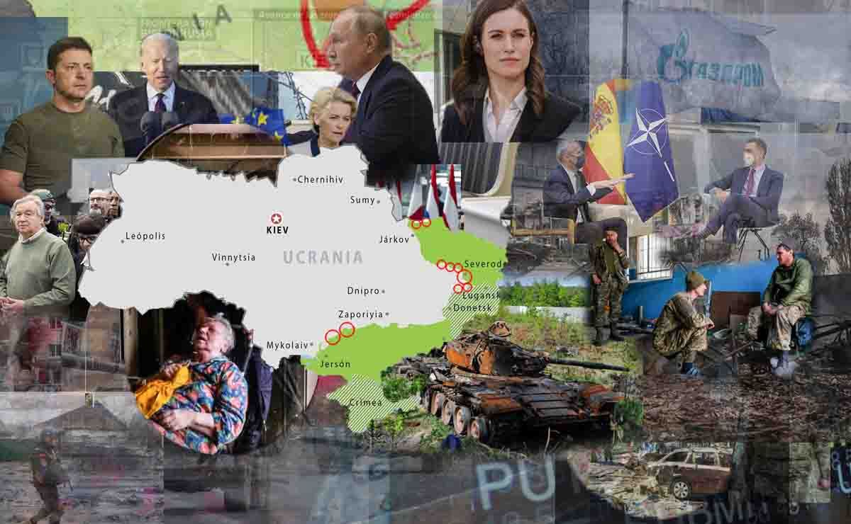 Mapas de los ataques militares en Ucrania a 7 de junio / Imágenes: EA