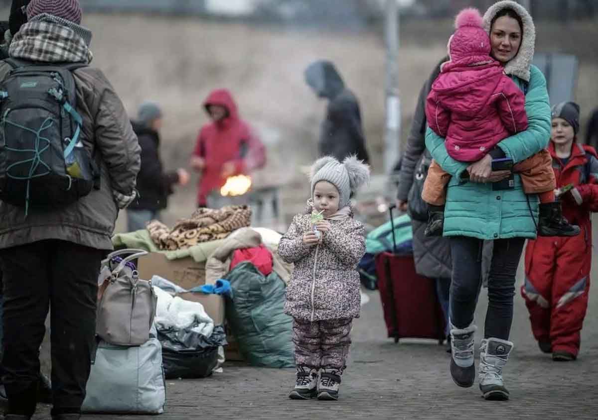 Refugiadas y refugiados de Ucrania en una foto de archivo / Foto: EP