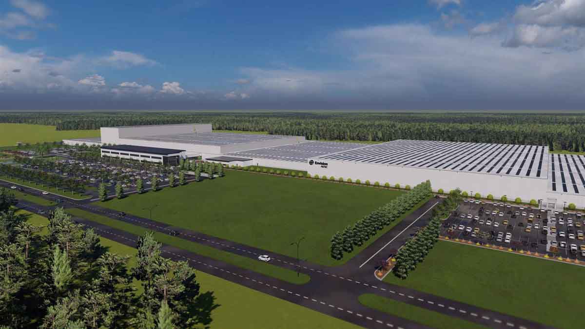 La futura gigafactoría de baterías de Navalmoral de la Mata / Imagen: EP