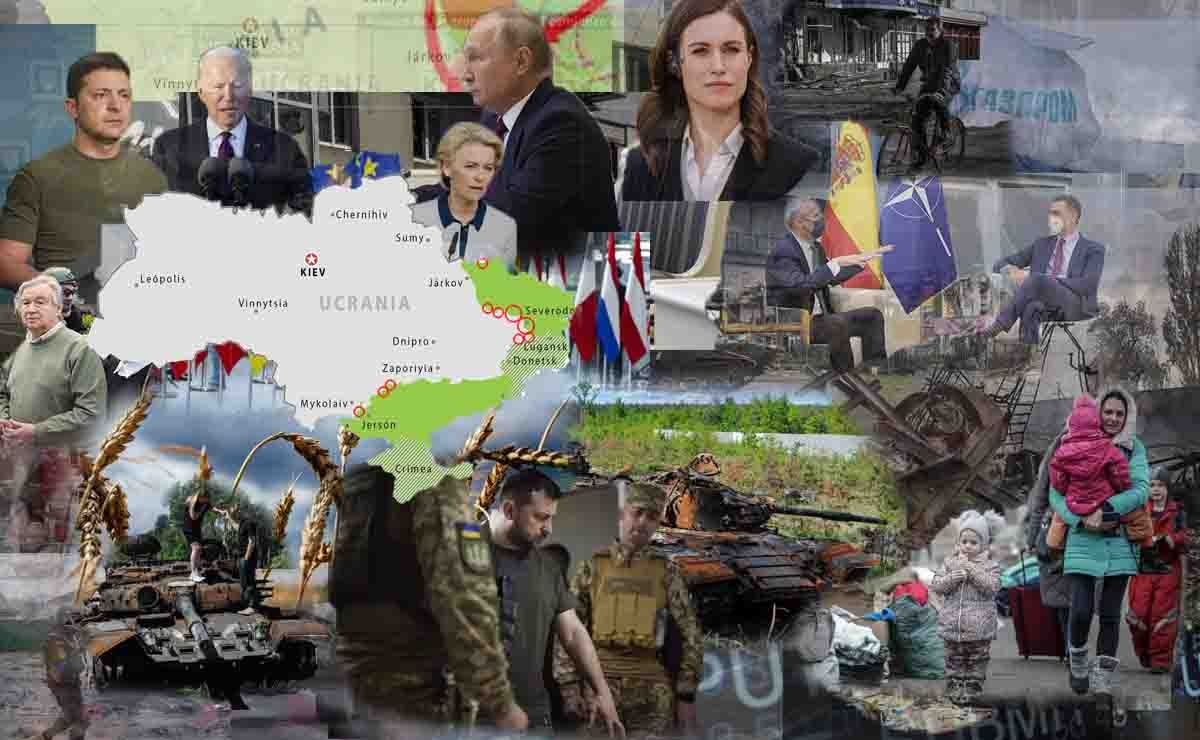 Mapas de los ataques militares en Ucrania a 13 de junio / Imágenes: EA - EP