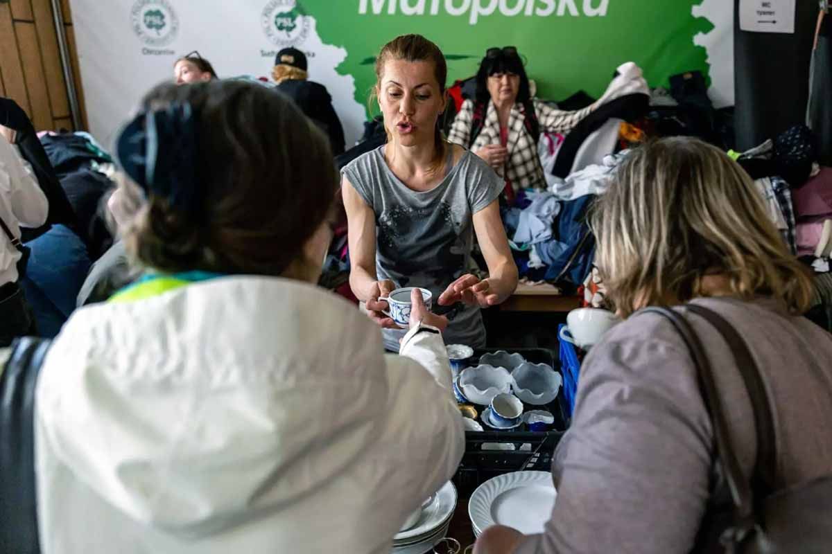 Refugiados ucranianos en Cracovia, en Polonia / Foto: Archivo - EP